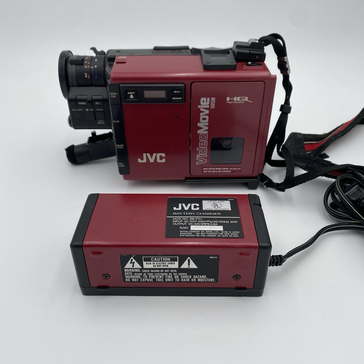 JVC GR-C7U VHS-C Video Movie Camcorder Back To The Future Stranger