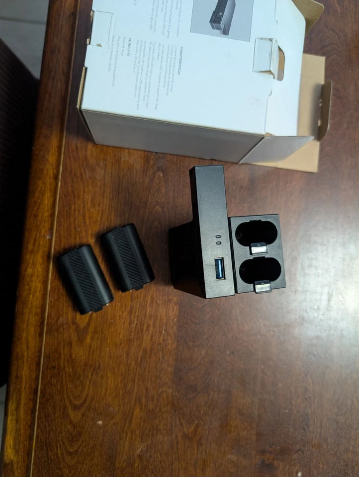 Insignia Side Dock Charging Station for Xbox One X Includes 2 Batteries - Image 4 of 4