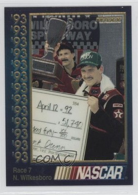 1993 Maxx Premier Plus Davey Allison First Union 400 Race 7 N Wilkesboro HOF h0i