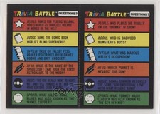 1984 Topps Trivia Battle Trivia Cards Frank Gorshin #173-174 0b5