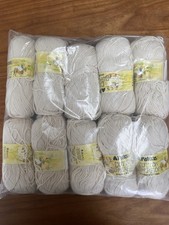Patons Ivory Cotton Supersoft DK Yarn 10 x 50g Balls