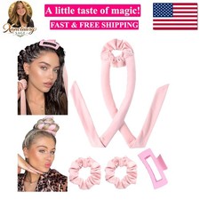 Upgrade Dual-Use Heatless Hair Curler, No Heat Hair Curlers to Sleep in, Velv...