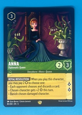 Disney Locarna: Shimmering Skies Anna - Diplomatic Queen Legendary 85/204