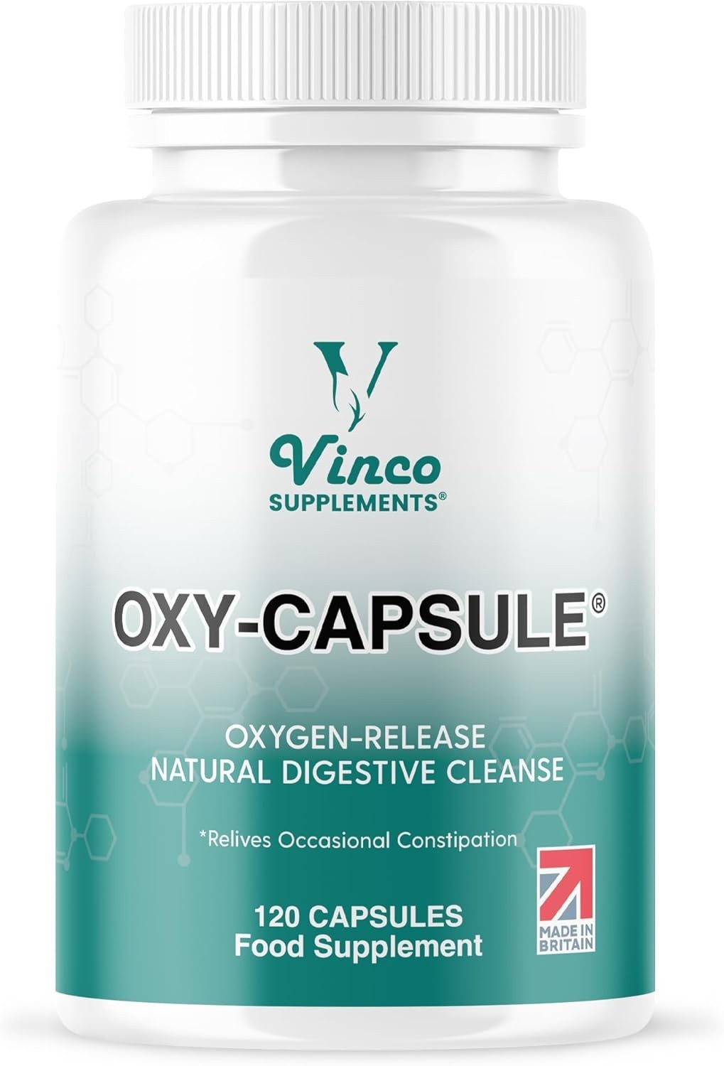 Oxy-Capsule Oxygen Magnesium Time Release Compound 120 Vegan Caps - Oxygen Based