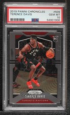 2019-20 Panini Chronicles Prizm Update Terence Davis #509 PSA 10 GEM MT 4al