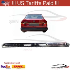 Trunk Lid Handle Trim for Mercedes W124 License Plate Frame Panel