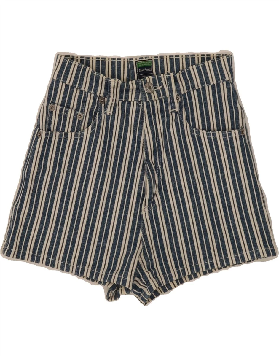 Short En Denim United Colors Of Benetton Taille 28 - Occasion En Très Bon état, Coupe Hot Pants