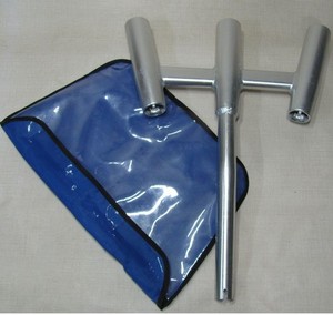 TACO MARINE 3 ROD CLUSTER ROCKET LAUNCHER KITE FISHING ROD HOLDER WITH COVER