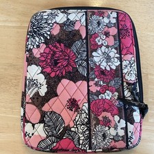 Vera Bradley Mocha Rouge E-Reader Sleeve Tablet Soft Case - 8  x 10.25  