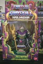 MOTU x TMNT Turtles of Grayskull SUPER SHREDDER 6  Deluxe Action Figure