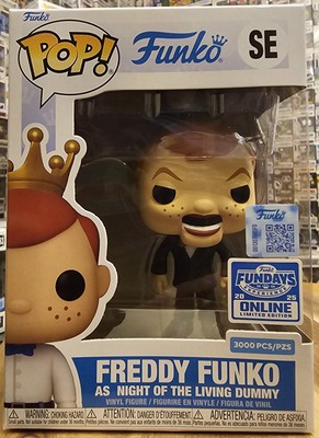 Freddy Funko as Night of the Living Dummy LE 3000 Fundays Box of Fun Funko Pop 
