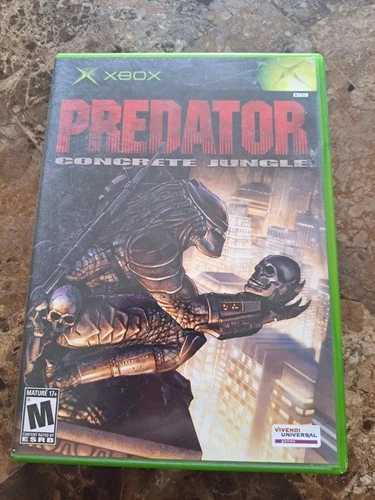 Predator: Concrete Jungle Microsoft Xbox Rare Authentic Free Fast Shipping