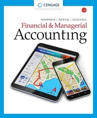Financial & Managerial Accounting, Reeve, James