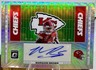 2025 Pani Donruss Optic Marquise Brown Auto Hashmarks HM-MB Silver Holo Prizm 