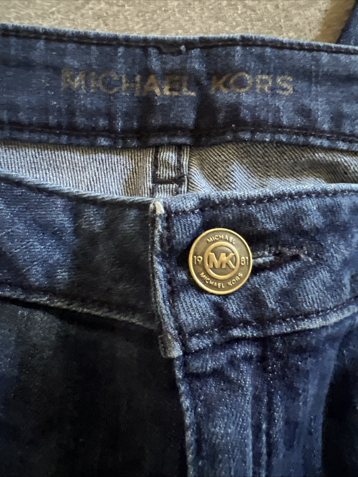 Vintage Michael  Kors Denim Mk Decaled Jeans thumbnail 2