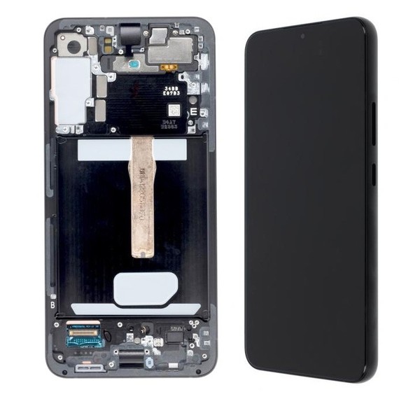 Original Samsung Galaxy S22+ S906B Display Touchscreen Bildschirm Rahmen Grau-image
