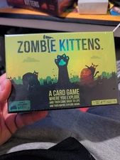ZOMBIE KITTENS Card Game - A Game by Exploding Kittens NEW SEALED IN BOX!!!