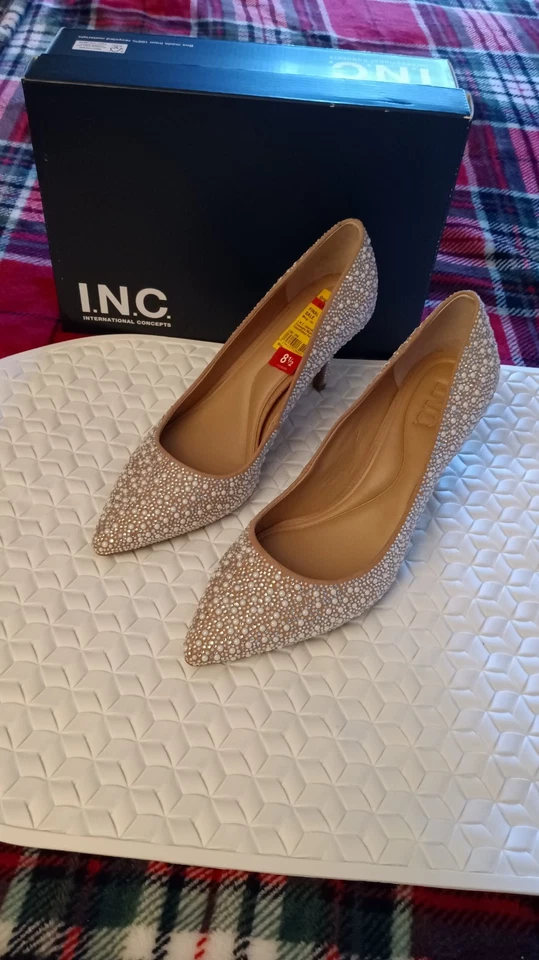 Zapatos para mujer talla 8 M Liz Claiborne LC Harvey negros espuma viscoelástica superior sintética Foto 3 de 4