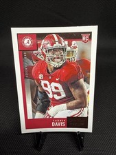 2020 Panini Score Football Raekwon Davis Alabama Crimson Tide Rookie #344