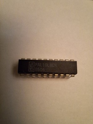 PAL10L8CN Programmable Array Logic DIP-20   PAL 10L8   Vintage Logic IC  