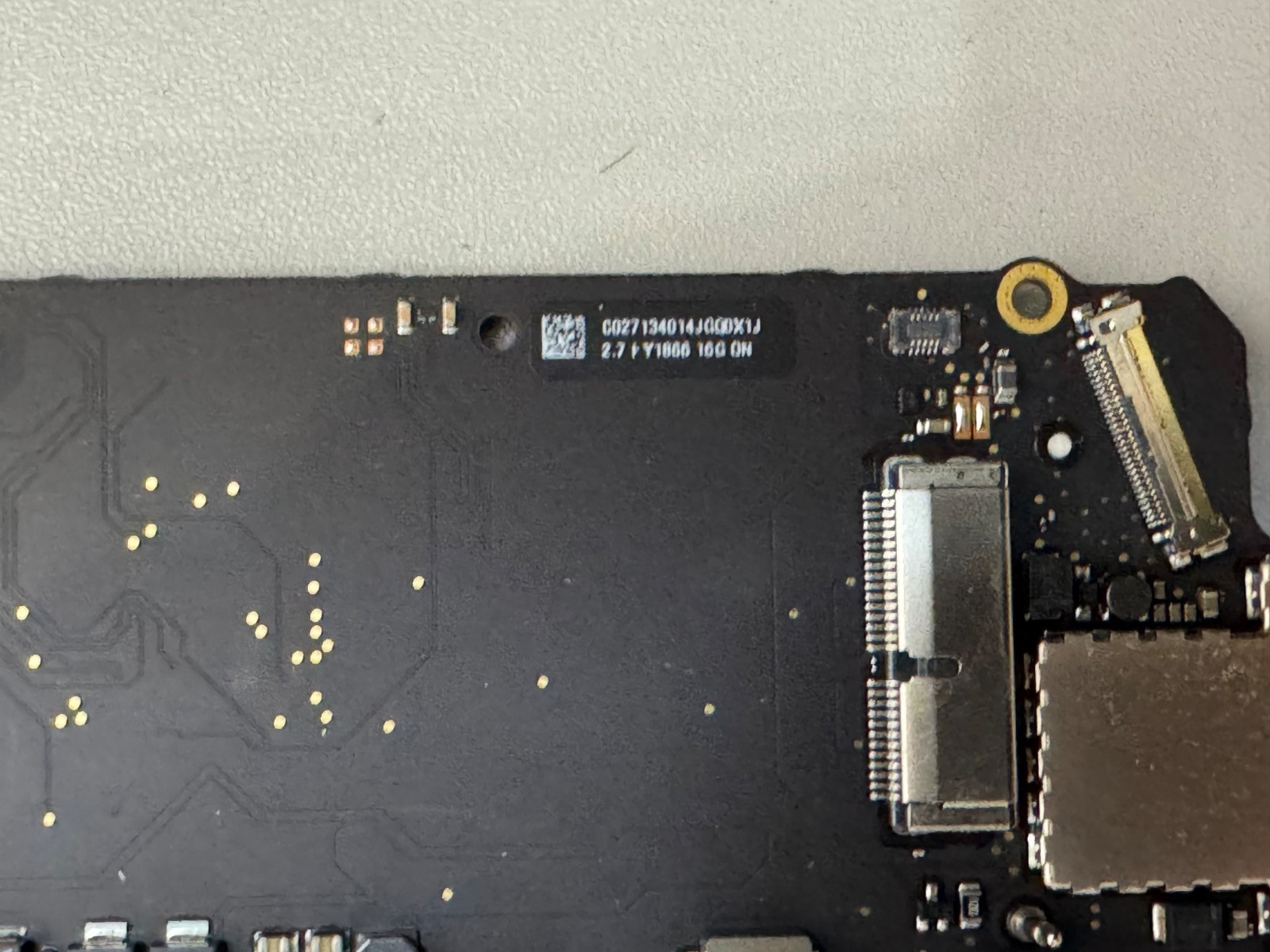 MacBook Pro A1502 13" 2015 scheda logica i5 2,7 GHz foto 3