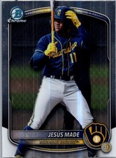 2025 Bowman Draft #BDC-196 Jesus Made Chrome