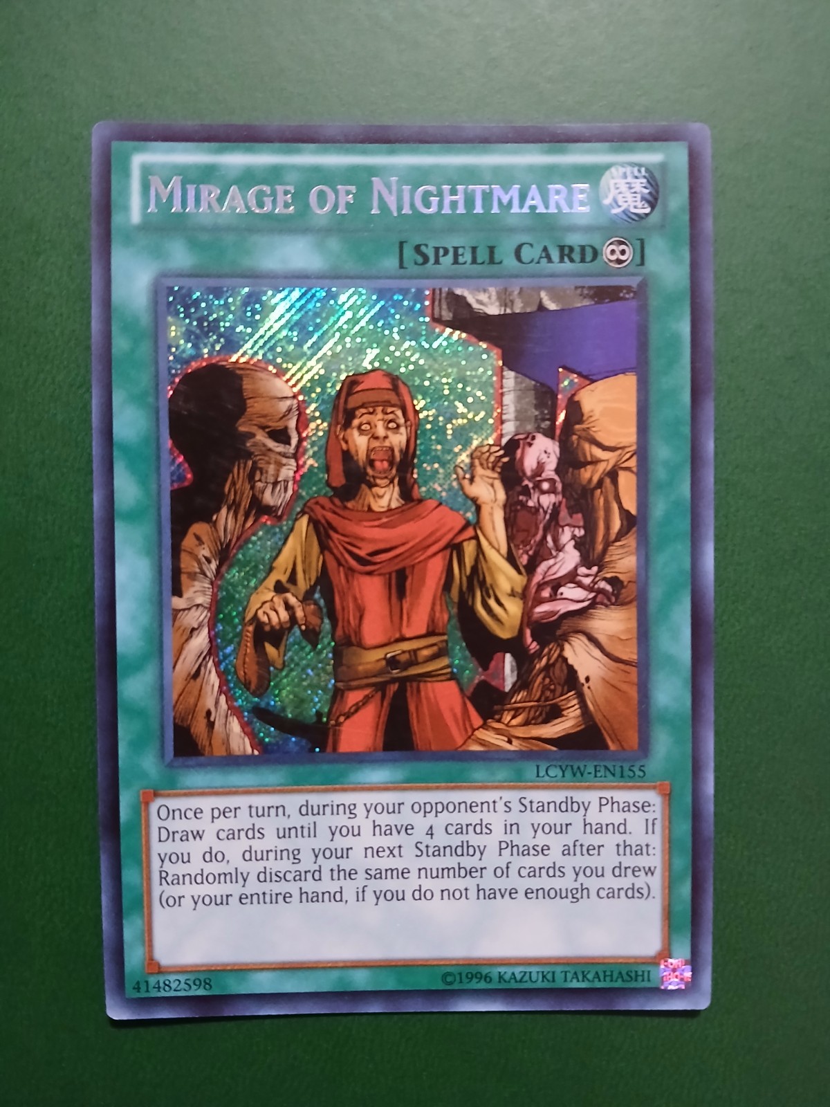 Yugioh Mirage of Nightmare Secret Rare LCYW-EN155 Lightly Played | eBay