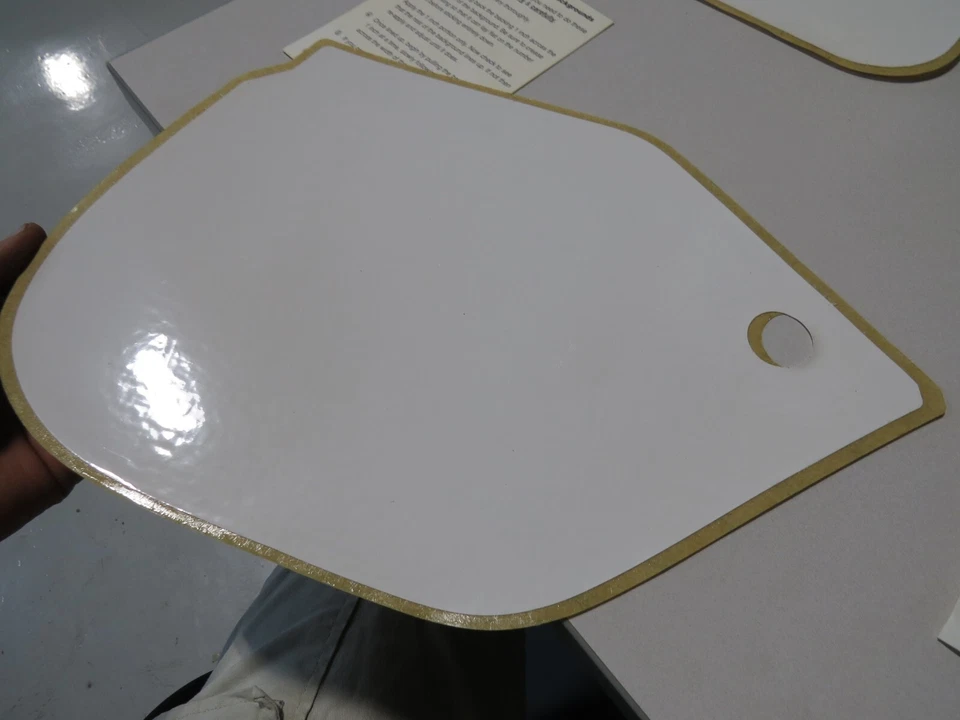 Placa de numeración estilo N NOS para: Honda 88-89 CR250 1990 CR125 500 N-11 Foto 3 de 4