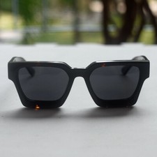 Men's Classic Black polarized Sunglasses women dark tortoise acetate Glasses