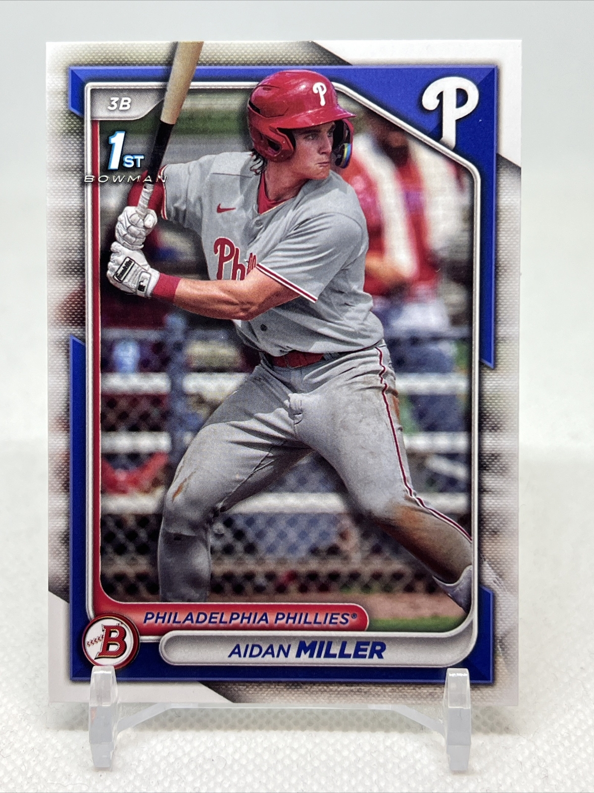 2024 Bowman Paper Aidan Miller 1st Bowman BP-27 Philadelphia Phillies