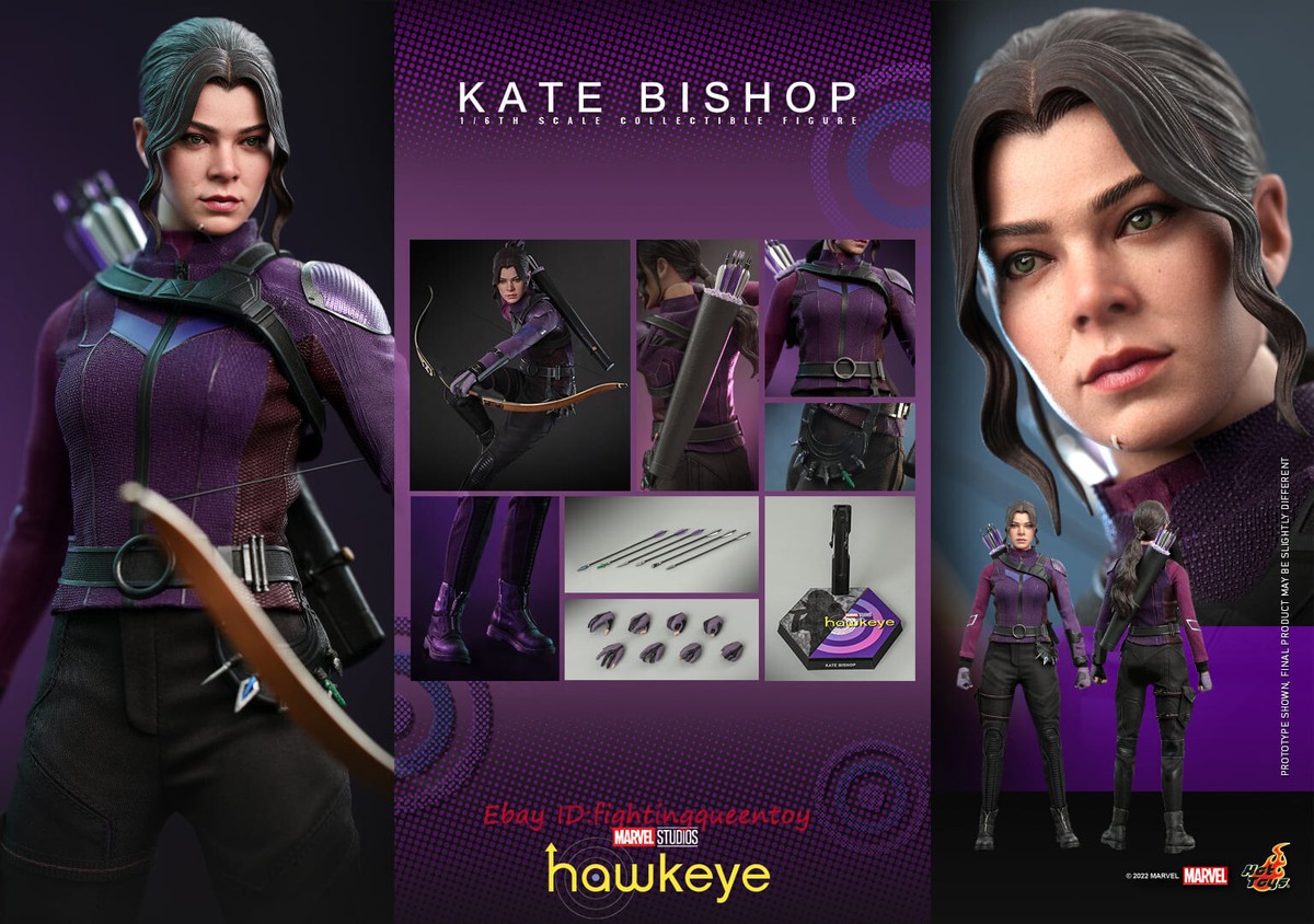 Hot Toys TMS074 HAWKEYE KATE BISHOP 1/6 Action Figure Female Model