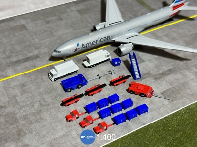 Jetset Models 1:400 -American Airlines- GSE C/W Gemini Jets, NG Models, Etc.