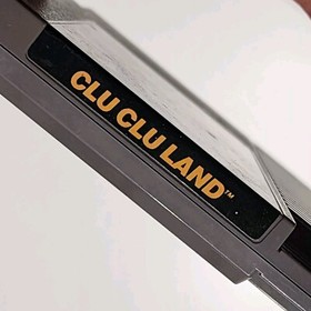 Clu Clu Land Game Rare BLACK BOX Nintendo NES 1985 Early Edition Collectable
