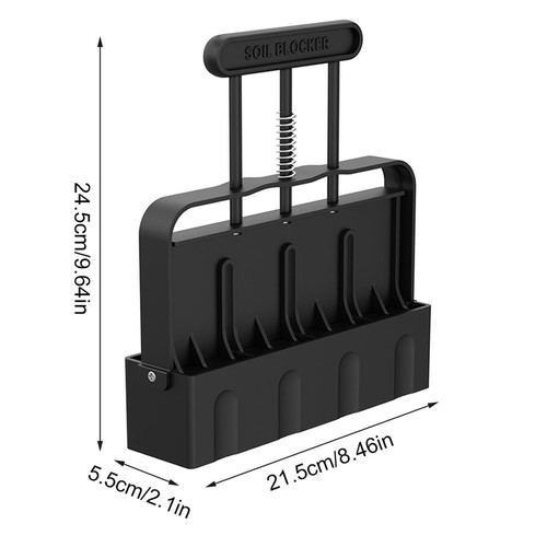 1* Soil Blocker Seed Blocker Gardening Tool Seed Starting Block Maker - Picture 5 of 9