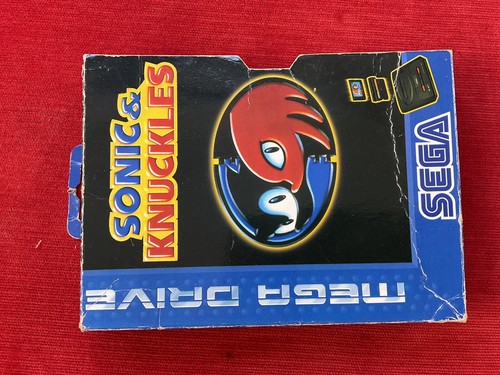 Caja Carton Exterior Sonic & Knuckles Megadrive sega mega drive - Bild 3 von 10