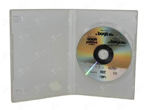 A Bug's Life Megaminimondo DVD 1998 Solo Disco Custodia neutra senza copertina