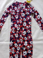 Baby Gap Disney Mickey Mouse Footless 1 Piece Pajama PJ Size 5 Years Cotton Red