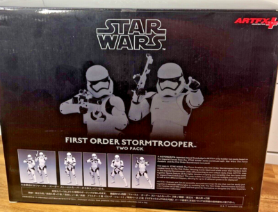 Star Wars ArtFx Kotobukiya First Order Stormtrooper TWO PACK 1/10