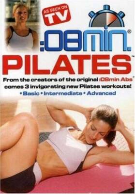 :08 Min Pilates: Basic, Intermediate and Advanced - DVD - VERY GOOD