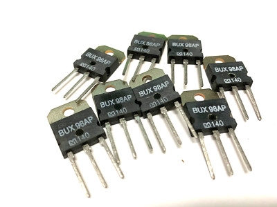 BUX98AP HIGH VOLTAGE NPN POWER TRANSISTOR  LOT OF 10