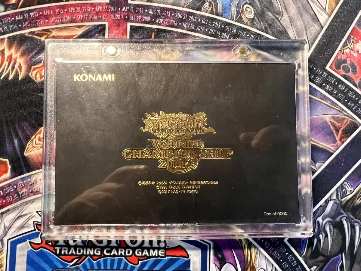 Yu-Gi-Oh WCS WORLD CHAMPIONSHIP 2011 King Landia the Goldfang Trophy （Self  Made-Display Card Not Included） - AliExpress