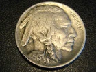 1913-P Ty I Buffalo Nickel FULL DATE & 3/4+ HORN