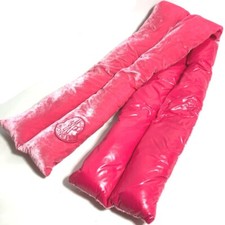 MONCLER Down velor logo  Scarf Rayon / silk p...