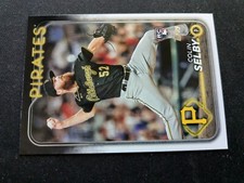 2024 Topps Baseball Card # 668 Colin Selby RC - Pittsburgh Pirates (NM)