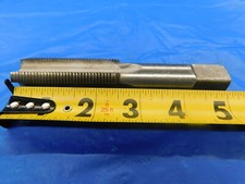 YUGOSLAVIA 1" 14 NS GH4 HSS PLUG TAP 4 STRAIGHT FLUTE 1.0 UNS THREADING 1"-14