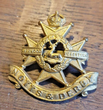 Notts & Derby Regiment Cap Badge