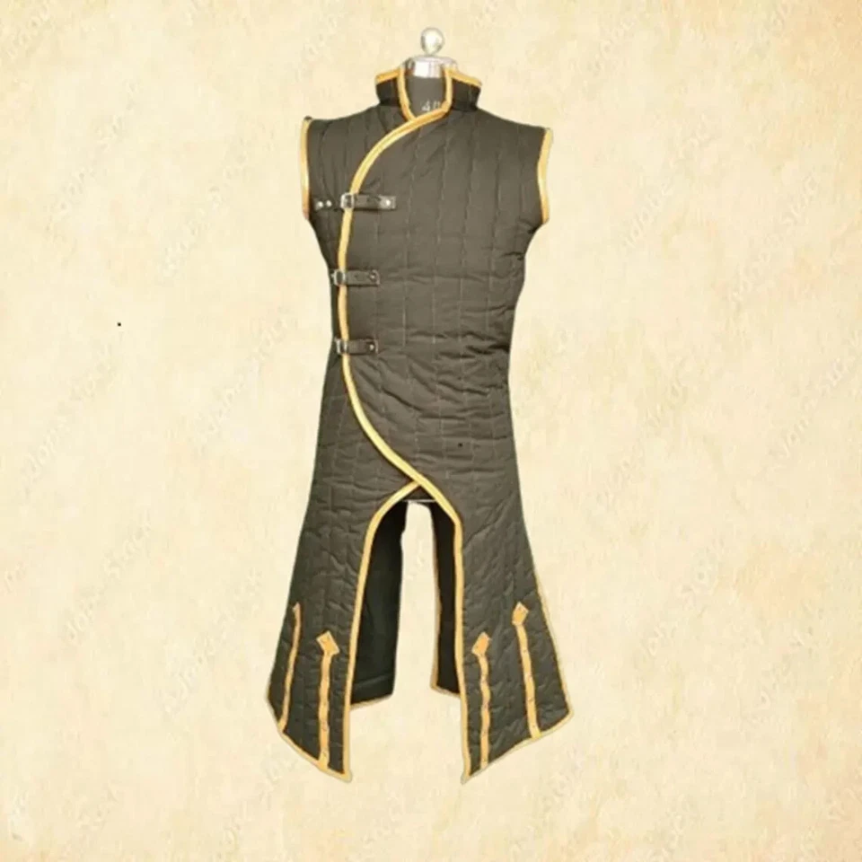 Disfraz de armadura Gambeson sin mangas para SCA LARP juego de rol chaqueta de Navidad regalo Foto 3 de 4