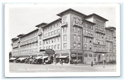 Hotel Whitecotton Berkeley CA California Postcard G10