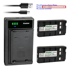 Kastar Battery Smart Charger for Panasonic HHR-V20A PV-L453 PV-L453D L3IA10284A
