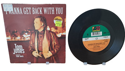 TOM JONES FEAT TORI AMOS -I WANNA GET BACK WITH YOU 7'' P/S ATLANTIC 1994 £24.99